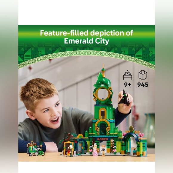 🌀LEGO WICKED WELCOME TO EMERALD CITY COLLECTABLE TOY 2024 -  NEW IN BOX - Picture 3 of 10